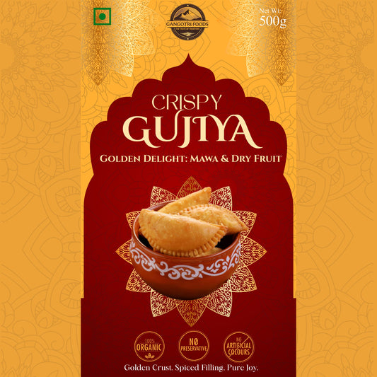 Premium Mava (khoya) Dry Fruit Gujiya 250 gm