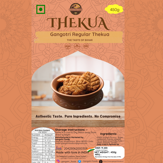 Gangotri Regular Thekua - 450gm
